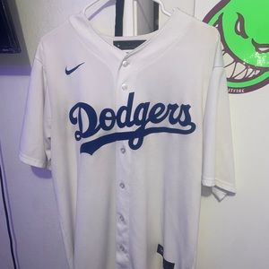 Dodgers jersey size large